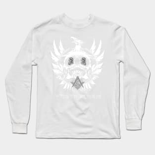 The Secret, death and rebirth Masonic Phoneix design Long Sleeve T-Shirt